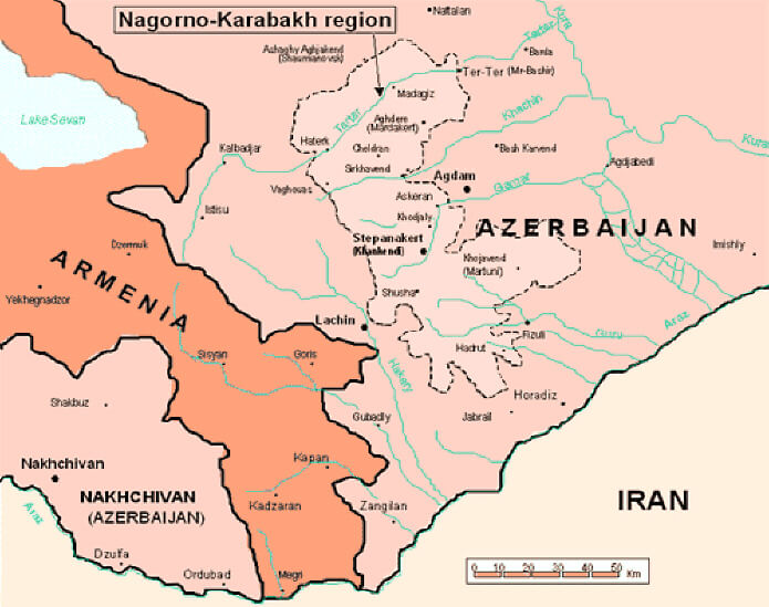 bergkarabach armenien aserbaidschan